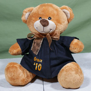 Personalized Graduation Gown Teddy Bear